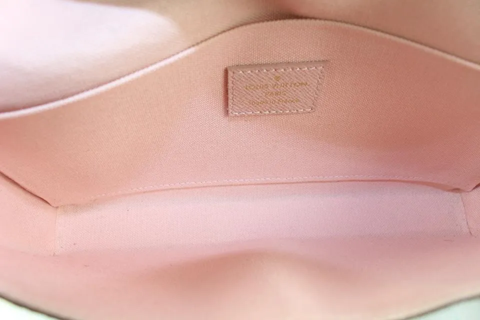 Louis Vuitton Monogram Pink Dog Pochette Felicie Crossbody 1217lv24