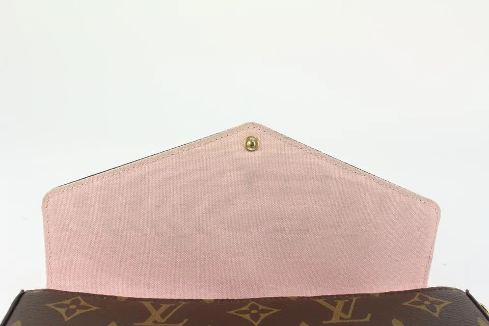 Louis Vuitton Monogram Pink Dog Pochette Felicie Crossbody 1217lv24