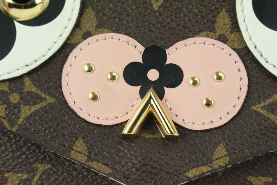 Louis Vuitton Monogram Pink Dog Pochette Felicie Crossbody 1217lv24