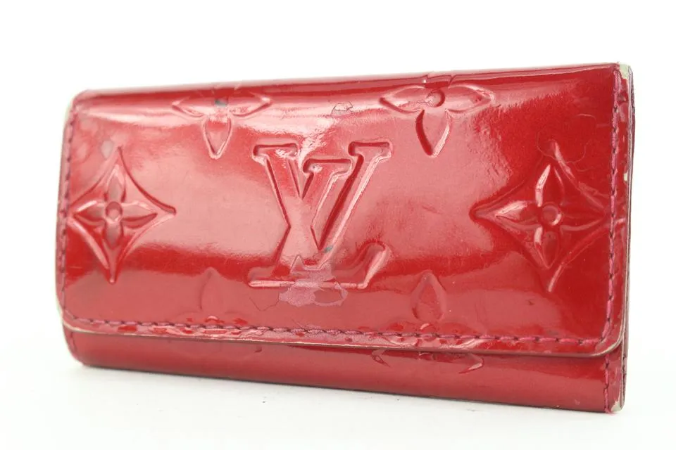 Louis Vuitton Monogram Vernis Multicles 4 Key Holder Wallet case 446lvs62