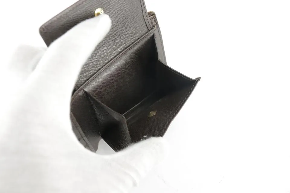 Louis Vuitton Rare Centenaire Edition Damier Ebene Bifold Multiple Wallet 7LK1210