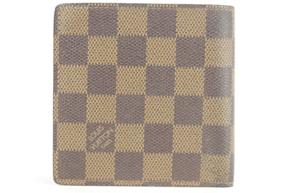 Louis Vuitton Rare Centenaire Edition Damier Ebene Bifold Multiple Wallet 7LK1210