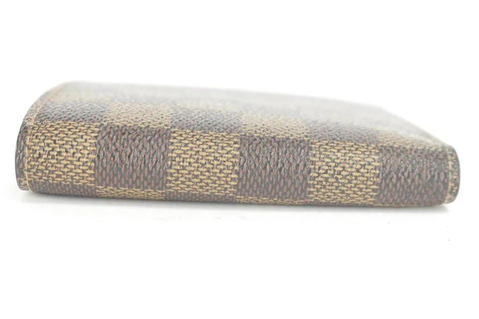 Louis Vuitton Rare Centenaire Edition Damier Ebene Bifold Multiple Wallet 7LK1210