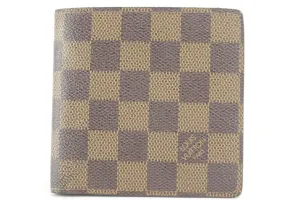 Louis Vuitton Rare Centenaire Edition Damier Ebene Bifold Multiple Wallet 7LK1210