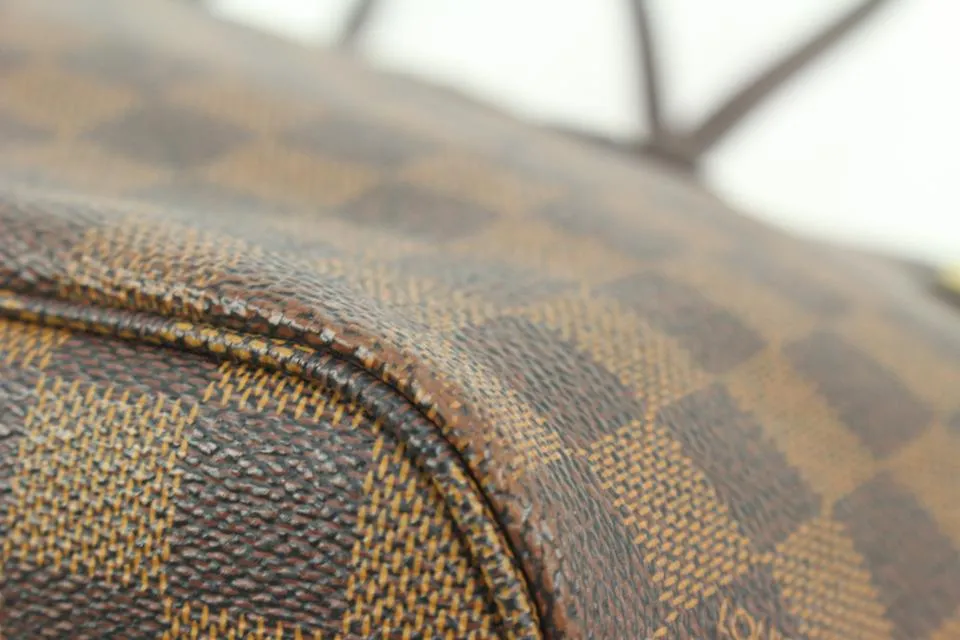 Louis Vuitton Small Damier Ebene Neverfull PM Tote Bag 94lz425s