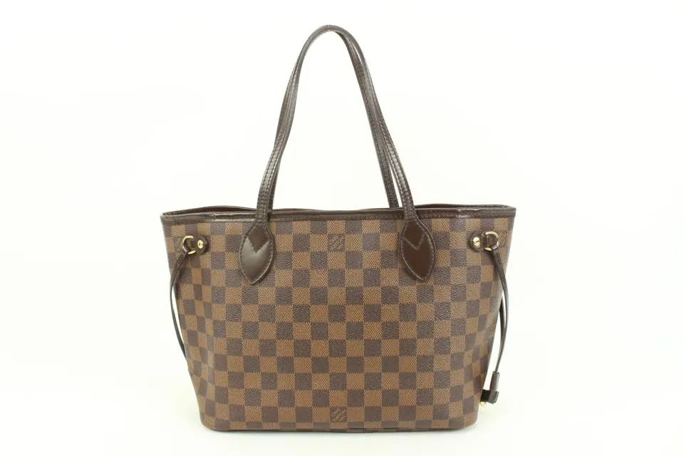 Louis Vuitton Small Damier Ebene Neverfull PM with Pouch with pouch 41lk67