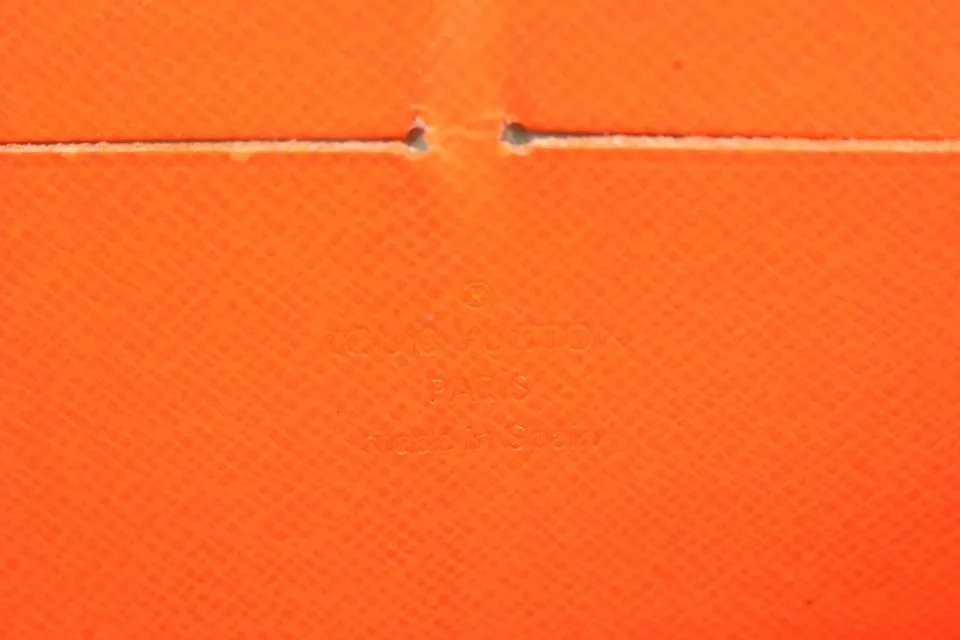 Louis Vuitton Stephen Sprouse Orange Graffiti Zippy Wallet Long Zip Around 118lv36