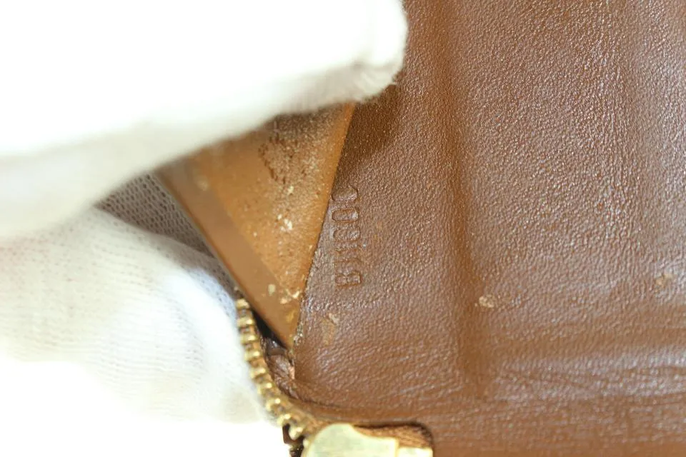 Louis Vuitton Vernis Zippy Compact Wallet Bronze 141lvs429