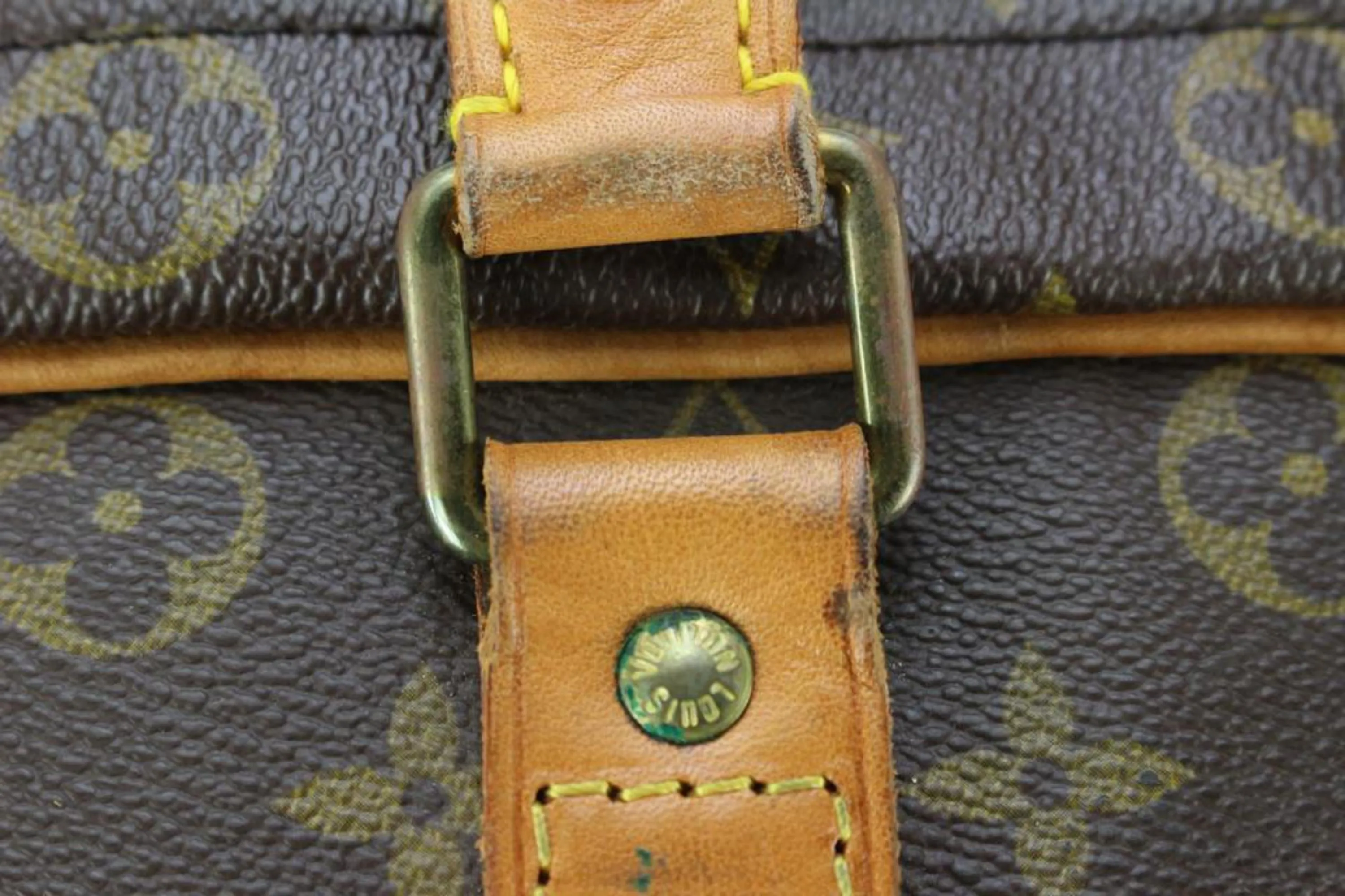 Louis Vuitton XL Monogram Sirius 70 Soft Trunk Luggage 77lk78s