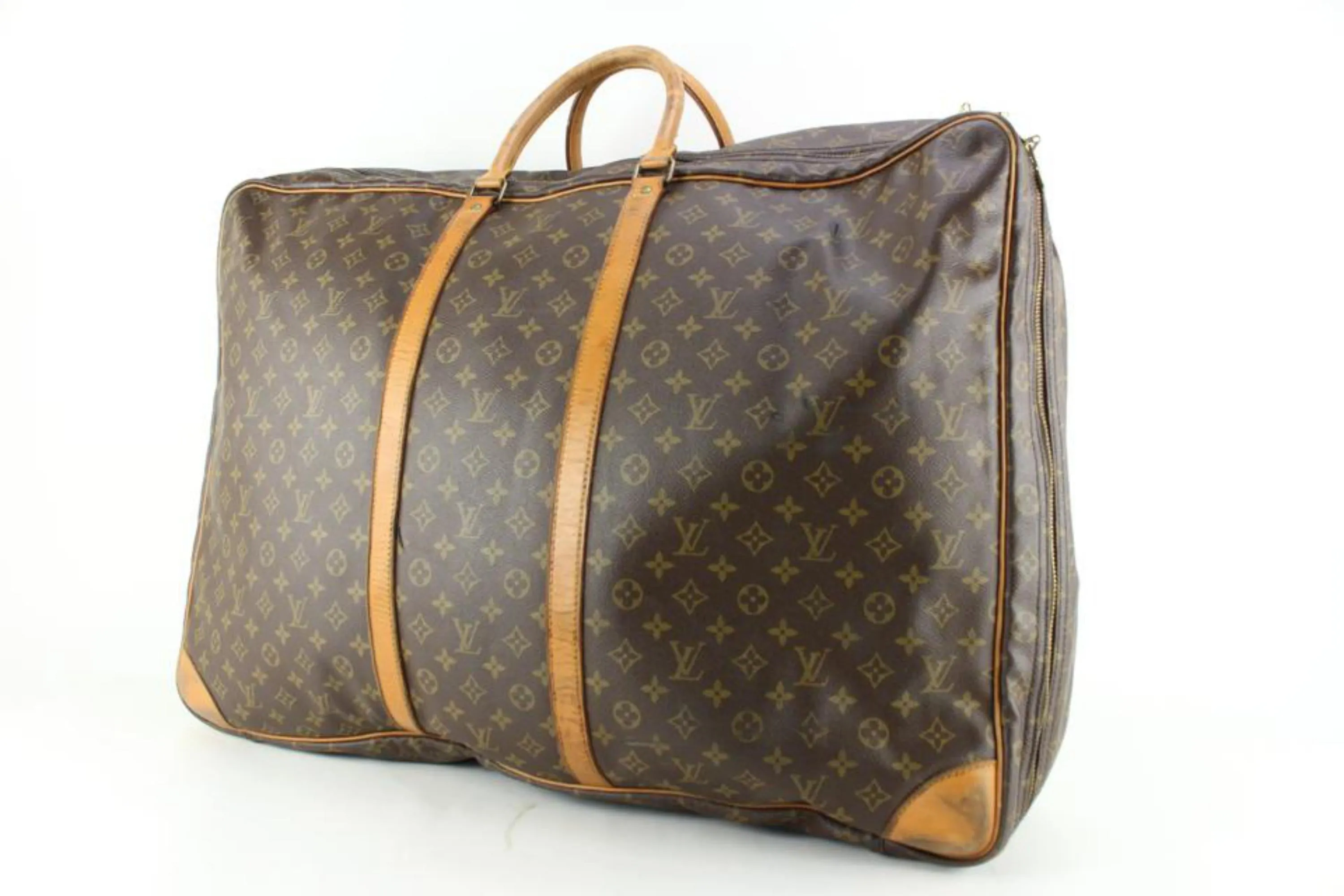 Louis Vuitton XL Monogram Sirius 70 Soft Trunk Luggage 77lk78s