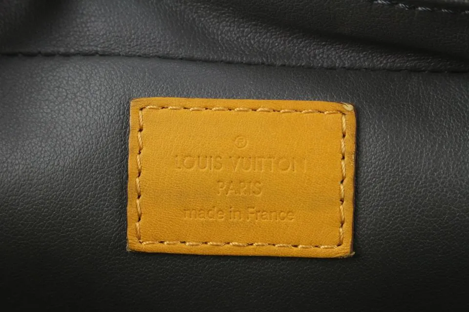 Louis Vuitton Yellow Damier Infini Toiletry Pouch GM Trousse Toilette 819lv74