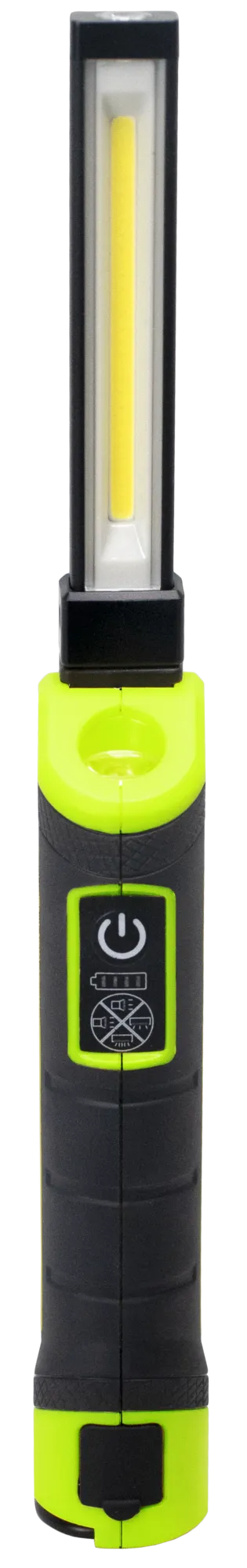 Luceco LIL50TT65 Tilt & Twist Inspection Torch with UV & Power Bank 500lm 6500K - USB Charged