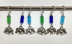 Lucky Elephant Stitch Markers