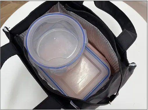 Lunch Bag with Aluminum Foil Insulation for Work