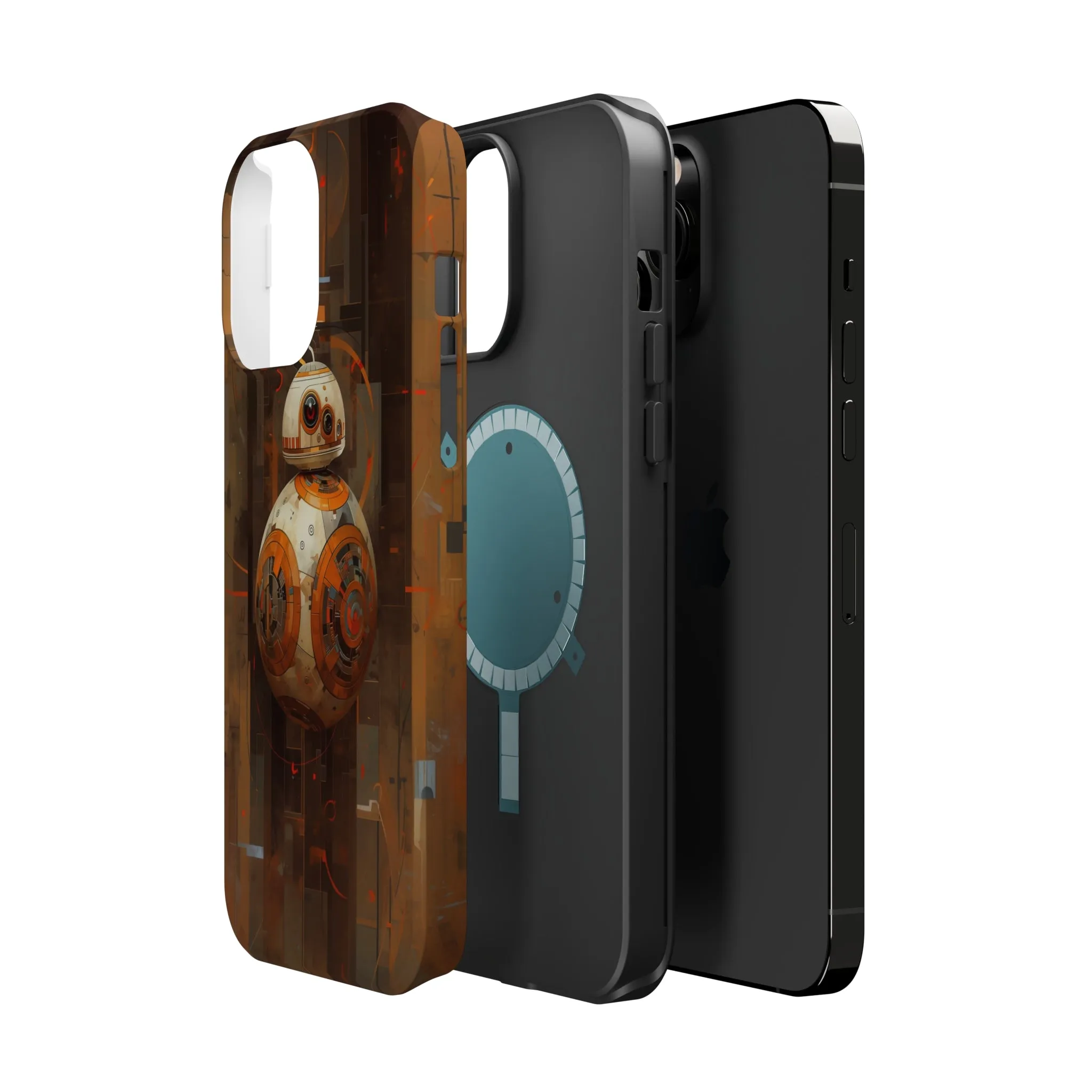 MagSafe Tough iPhone Case - BB-8 Art Deco style by Frank Lloyd Wright