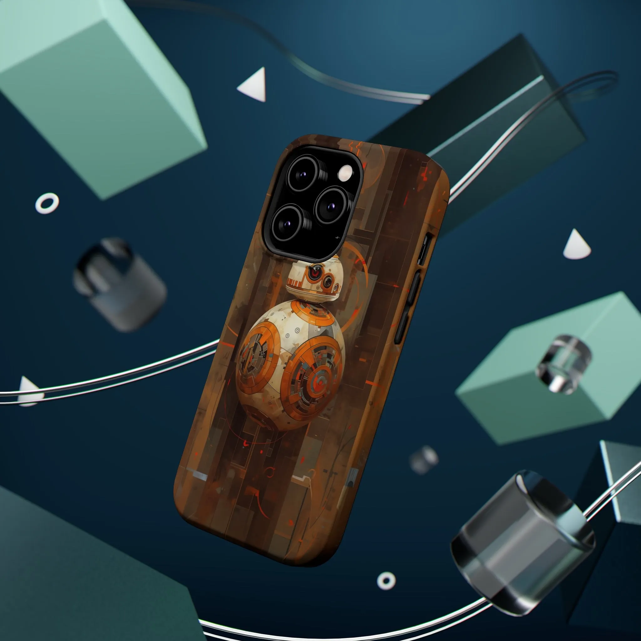 MagSafe Tough iPhone Case - BB-8 Art Deco style by Frank Lloyd Wright