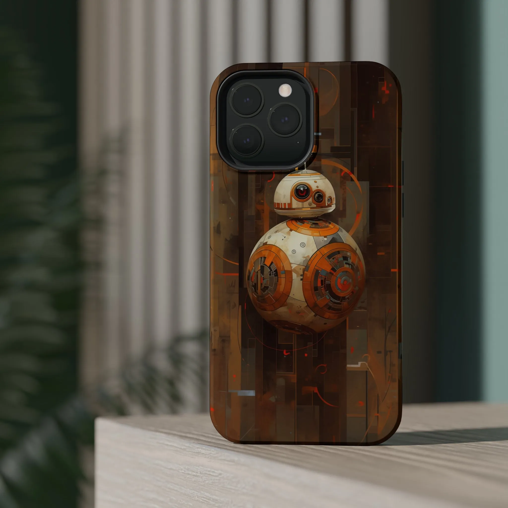 MagSafe Tough iPhone Case - BB-8 Art Deco style by Frank Lloyd Wright