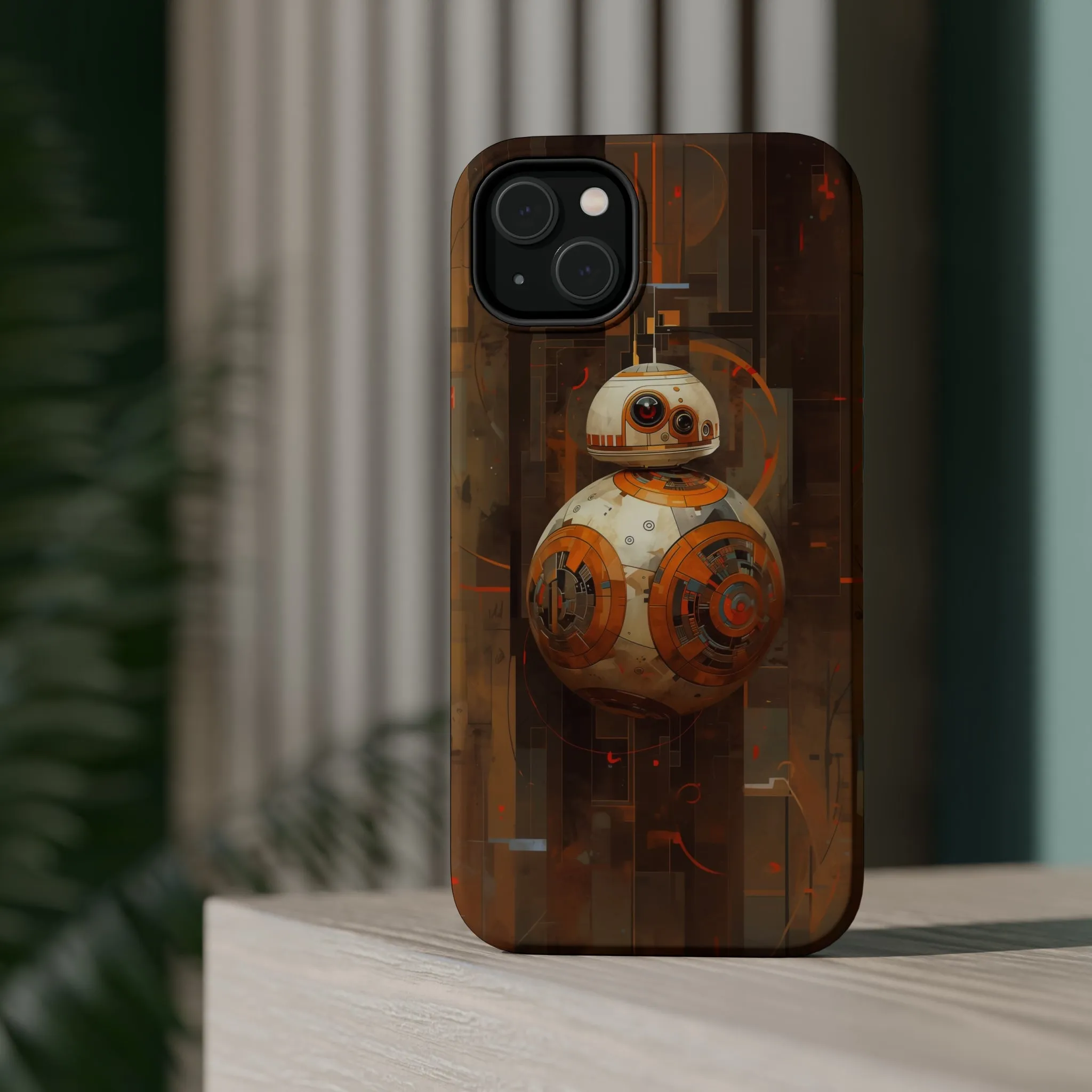 MagSafe Tough iPhone Case - BB-8 Art Deco style by Frank Lloyd Wright