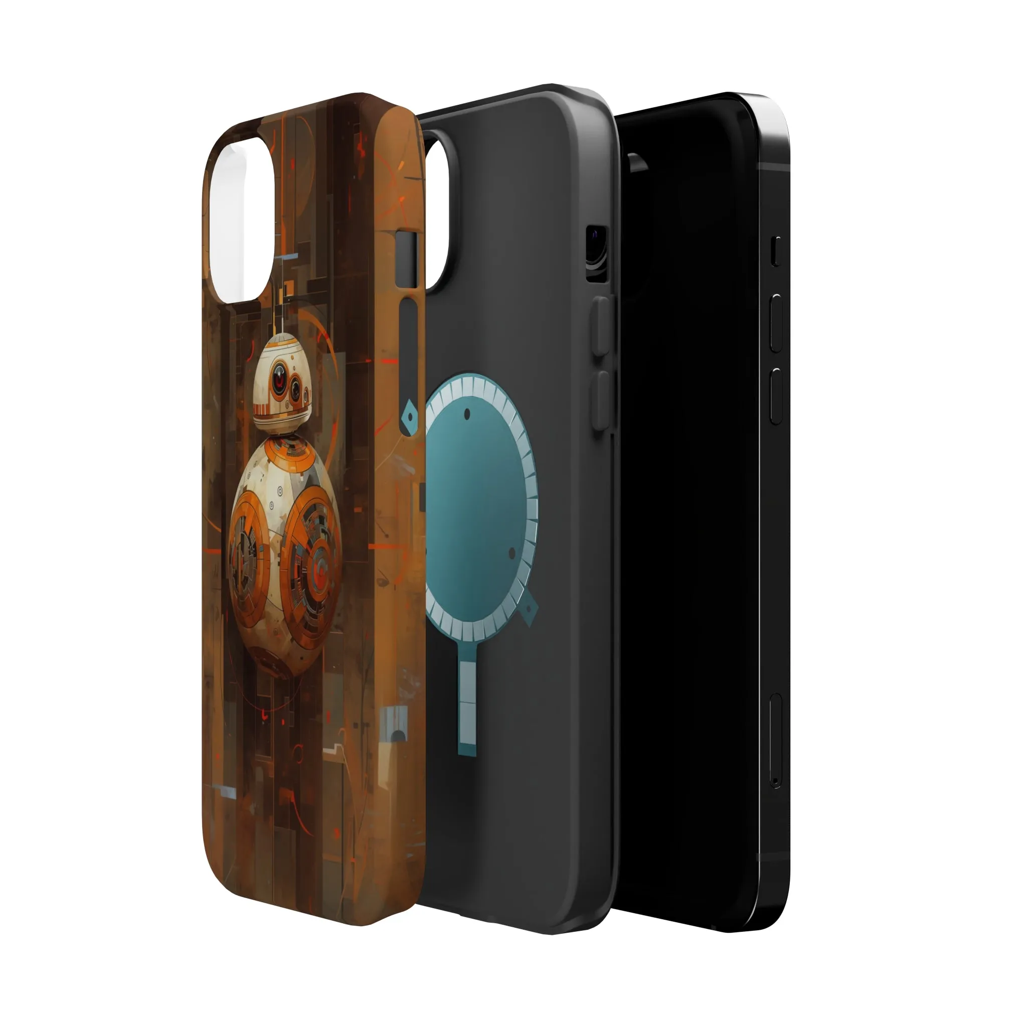 MagSafe Tough iPhone Case - BB-8 Art Deco style by Frank Lloyd Wright