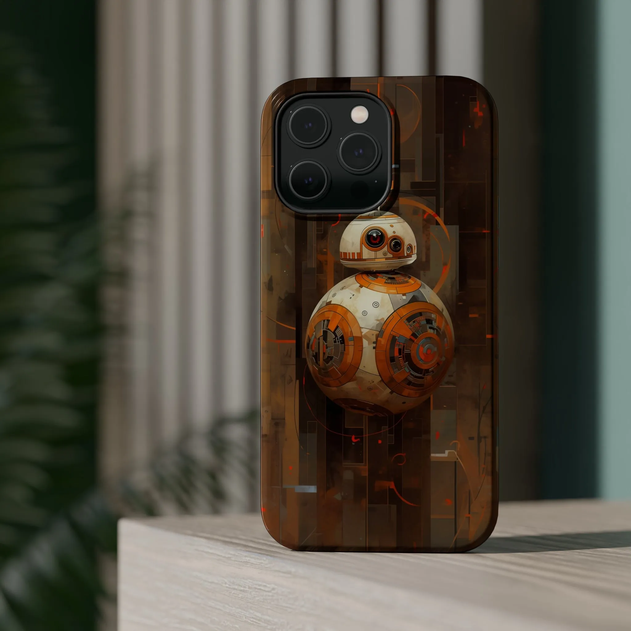 MagSafe Tough iPhone Case - BB-8 Art Deco style by Frank Lloyd Wright
