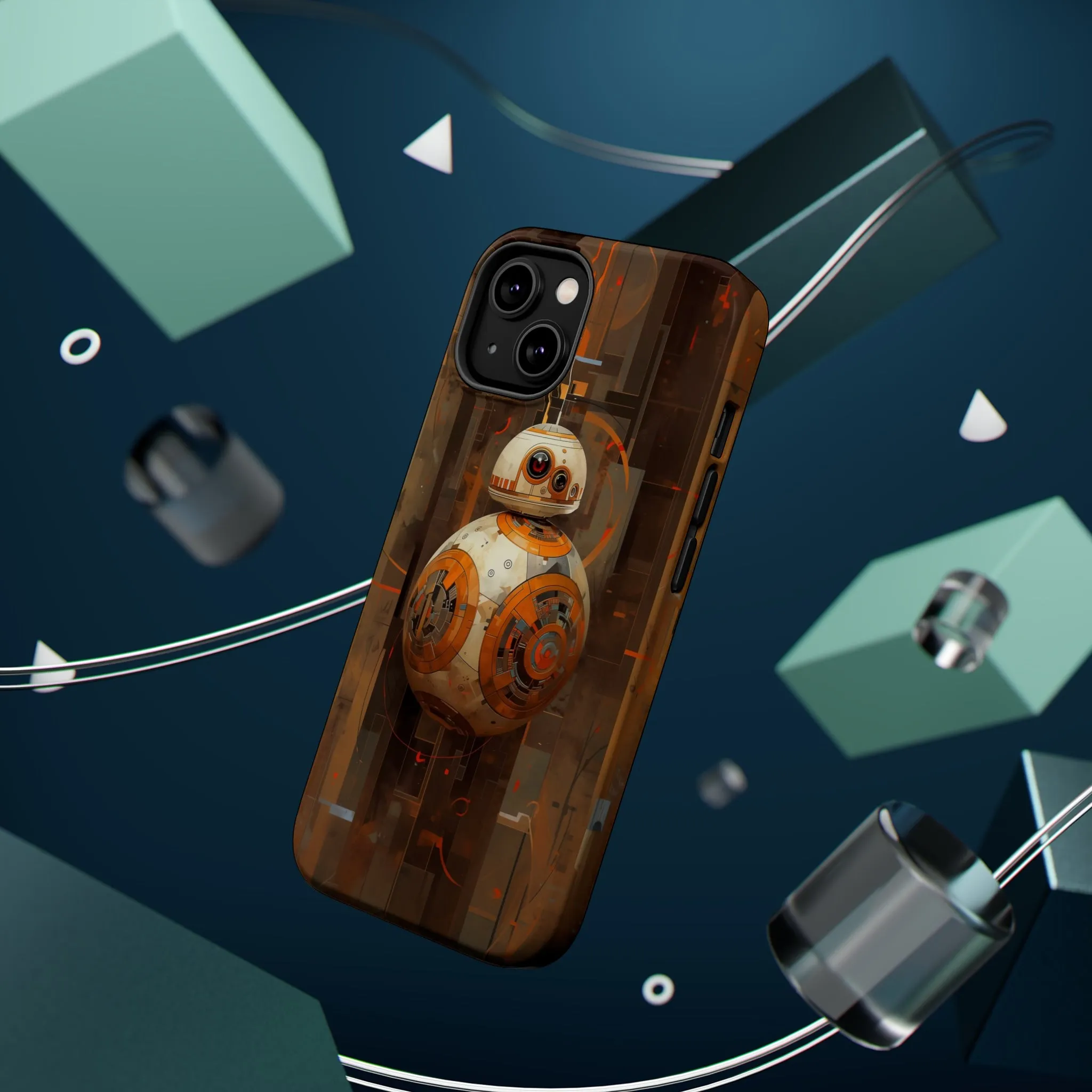 MagSafe Tough iPhone Case - BB-8 Art Deco style by Frank Lloyd Wright