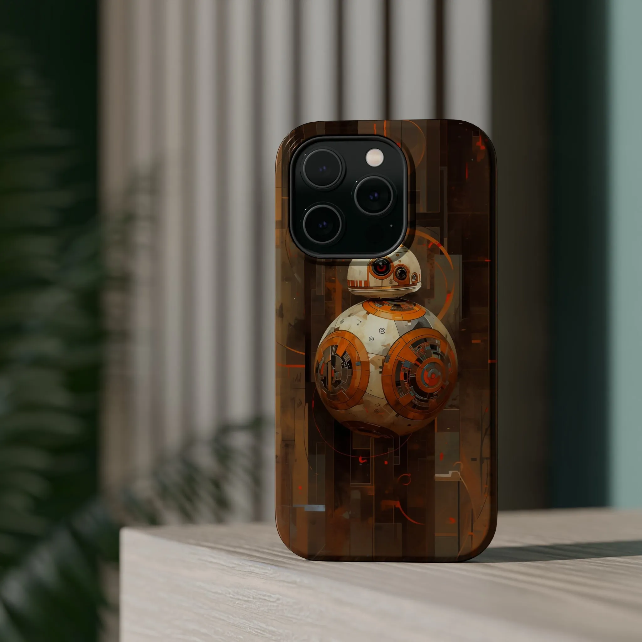 MagSafe Tough iPhone Case - BB-8 Art Deco style by Frank Lloyd Wright