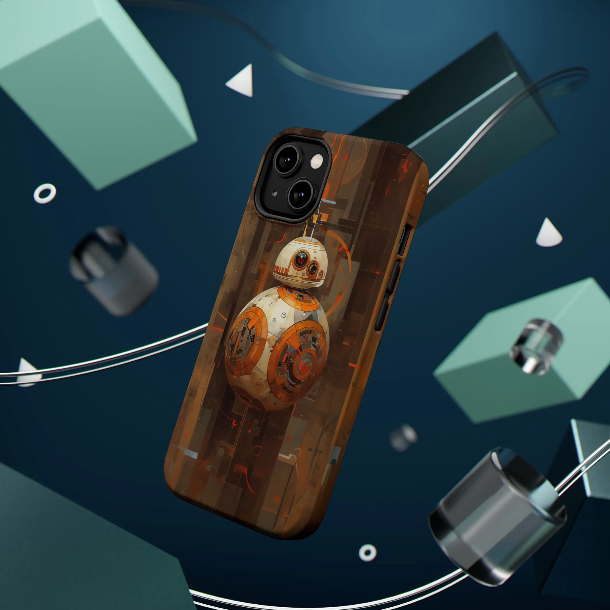 MagSafe Tough iPhone Case - BB-8 Art Deco style by Frank Lloyd Wright
