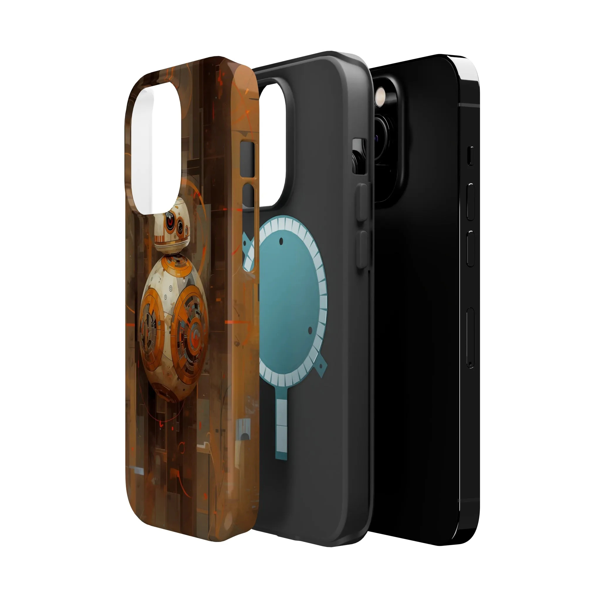 MagSafe Tough iPhone Case - BB-8 Art Deco style by Frank Lloyd Wright