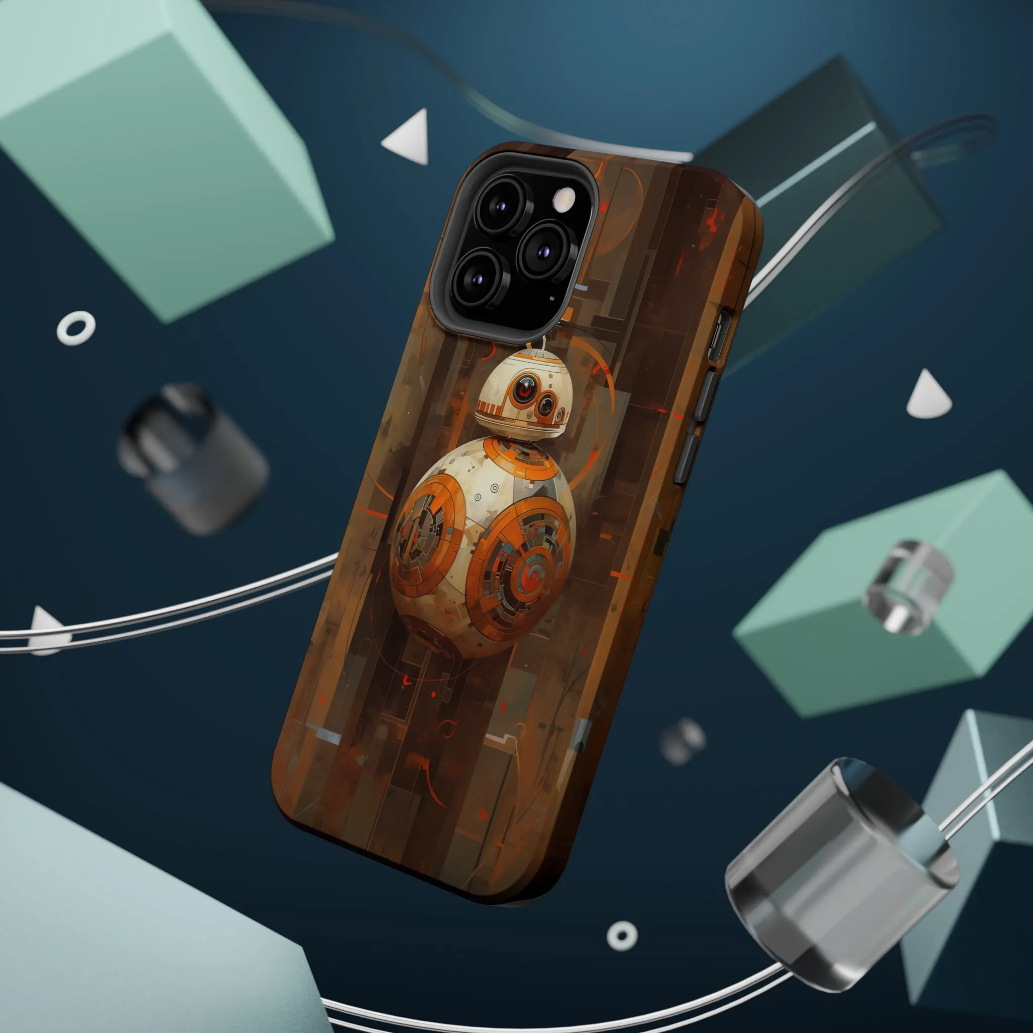 MagSafe Tough iPhone Case - BB-8 Art Deco style by Frank Lloyd Wright
