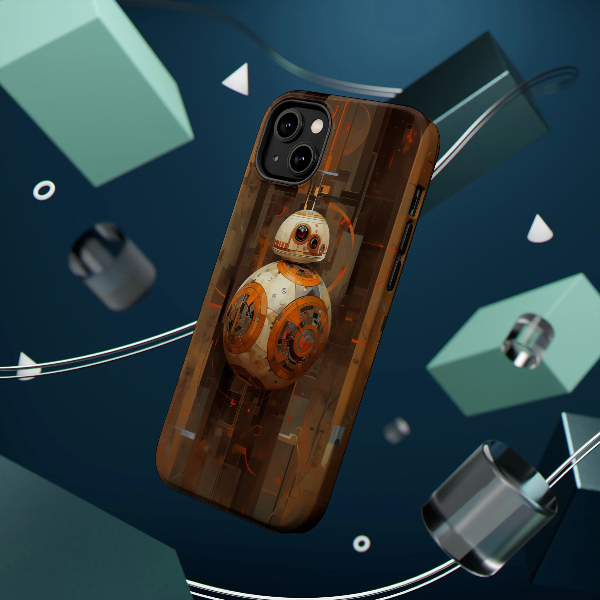 MagSafe Tough iPhone Case - BB-8 Art Deco style by Frank Lloyd Wright