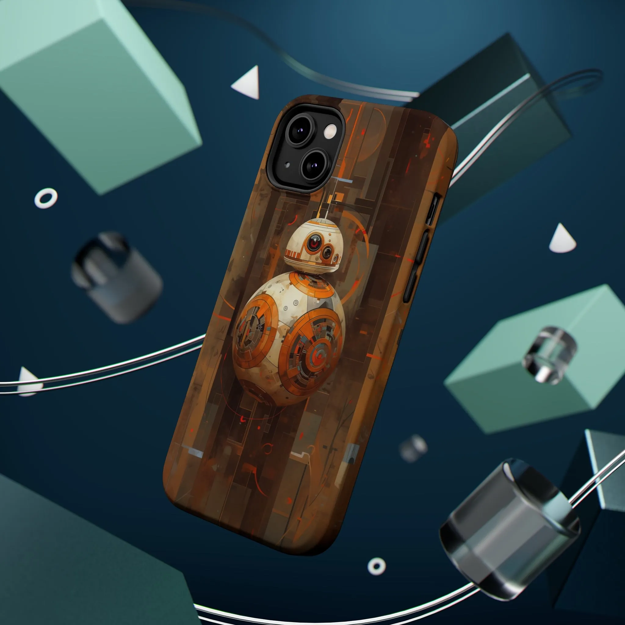 MagSafe Tough iPhone Case - BB-8 Art Deco style by Frank Lloyd Wright