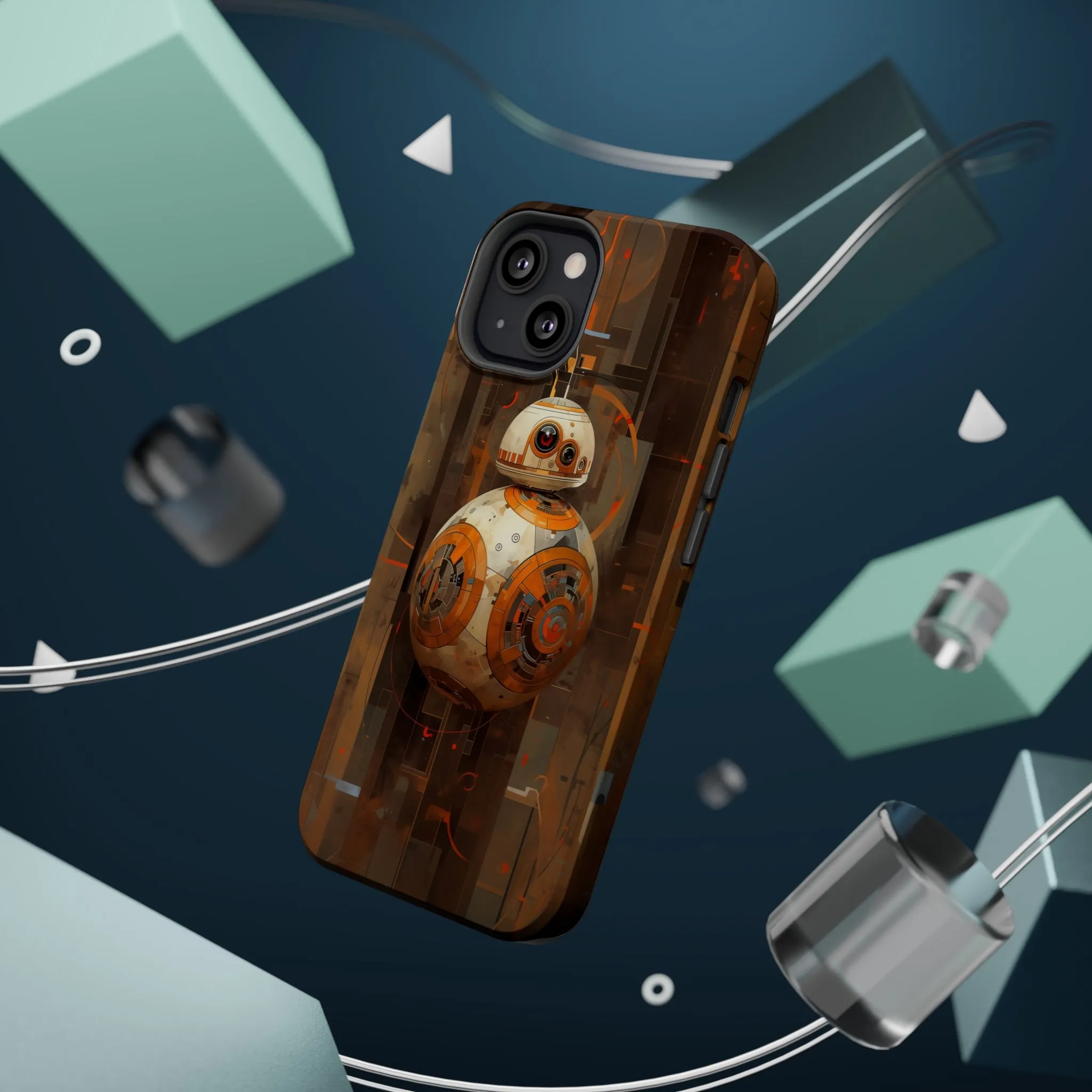 MagSafe Tough iPhone Case - BB-8 Art Deco style by Frank Lloyd Wright