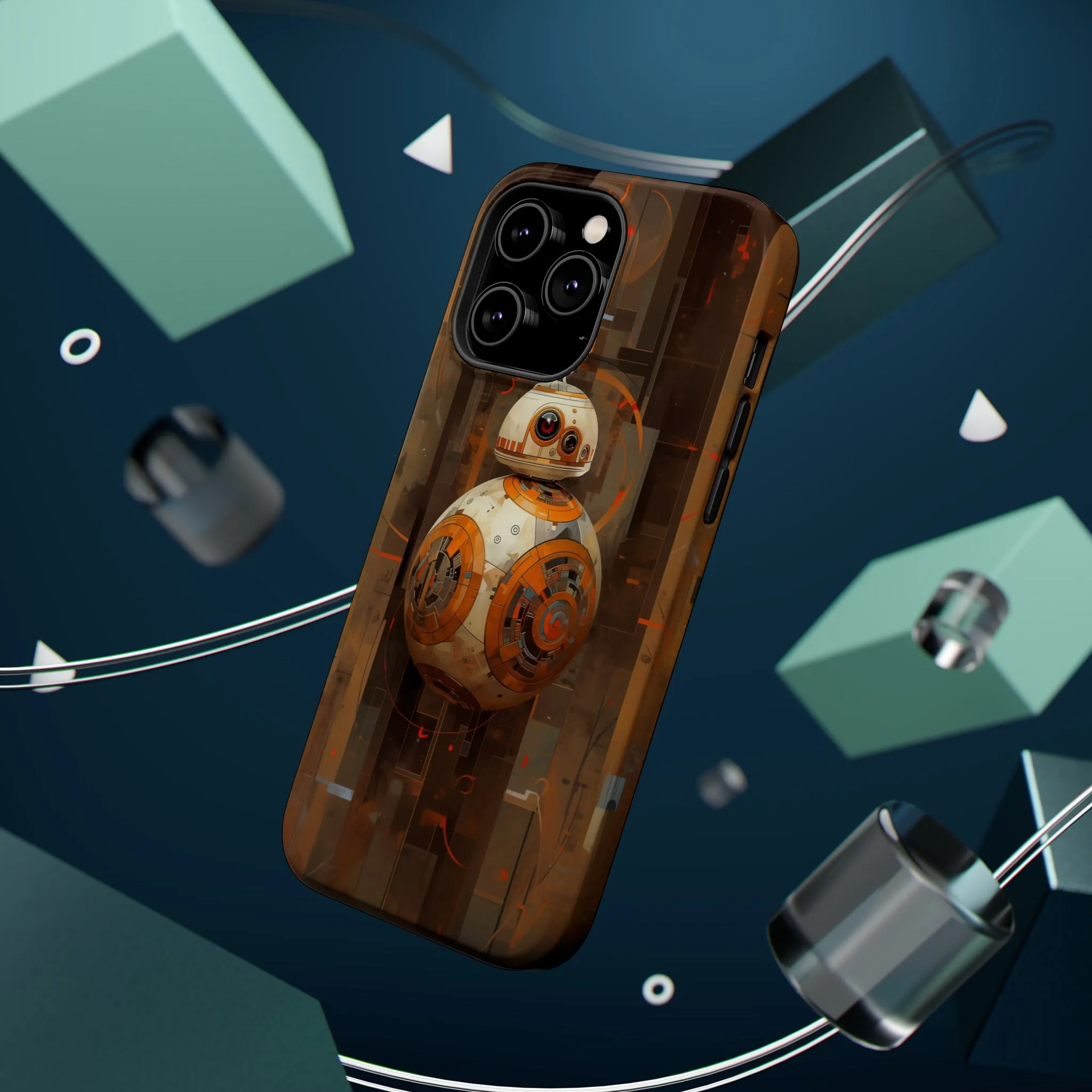 MagSafe Tough iPhone Case - BB-8 Art Deco style by Frank Lloyd Wright
