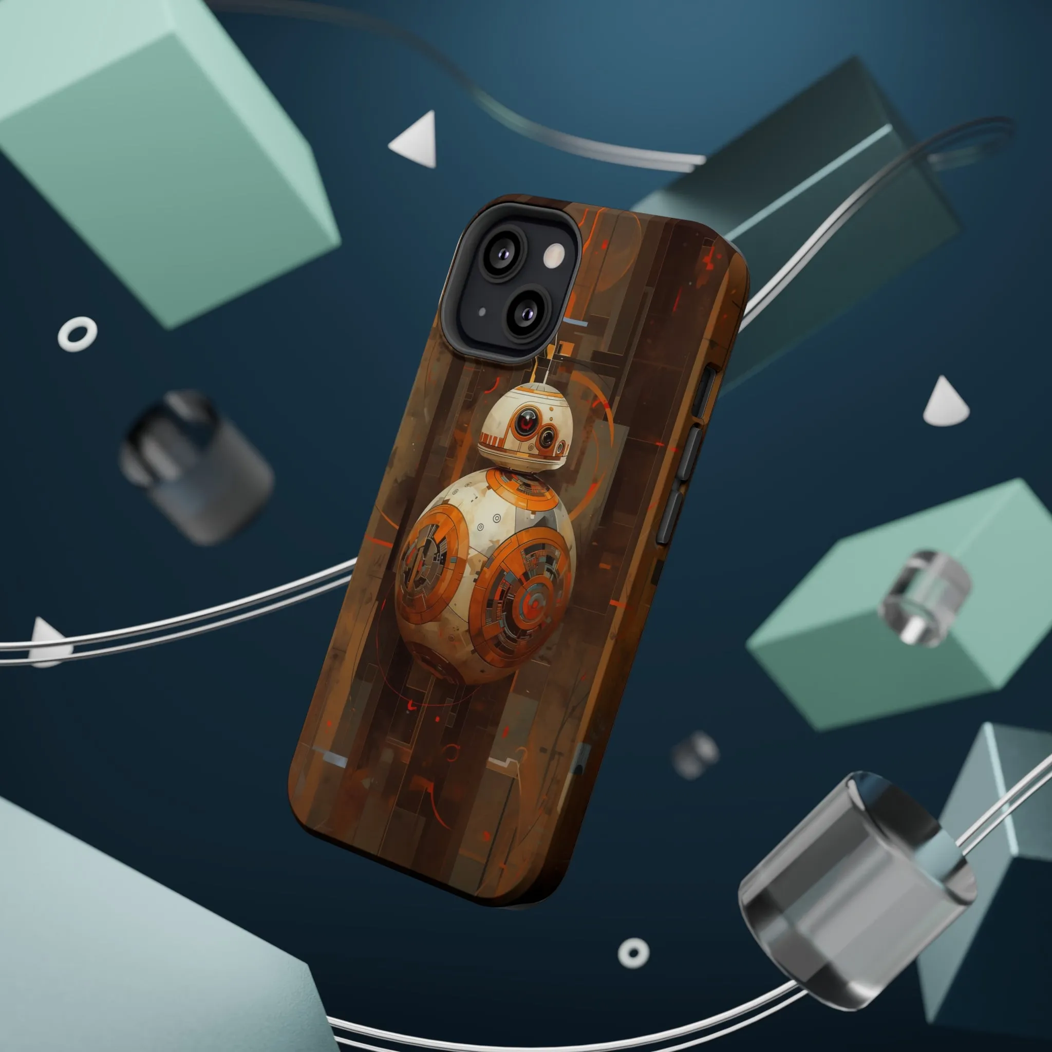 MagSafe Tough iPhone Case - BB-8 Art Deco style by Frank Lloyd Wright