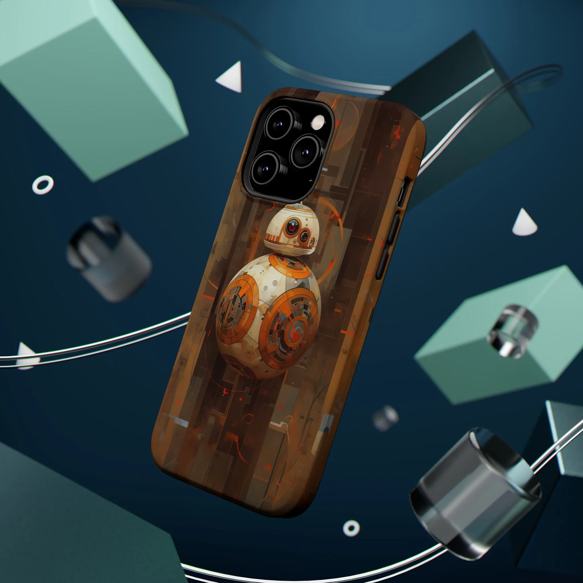 MagSafe Tough iPhone Case - BB-8 Art Deco style by Frank Lloyd Wright