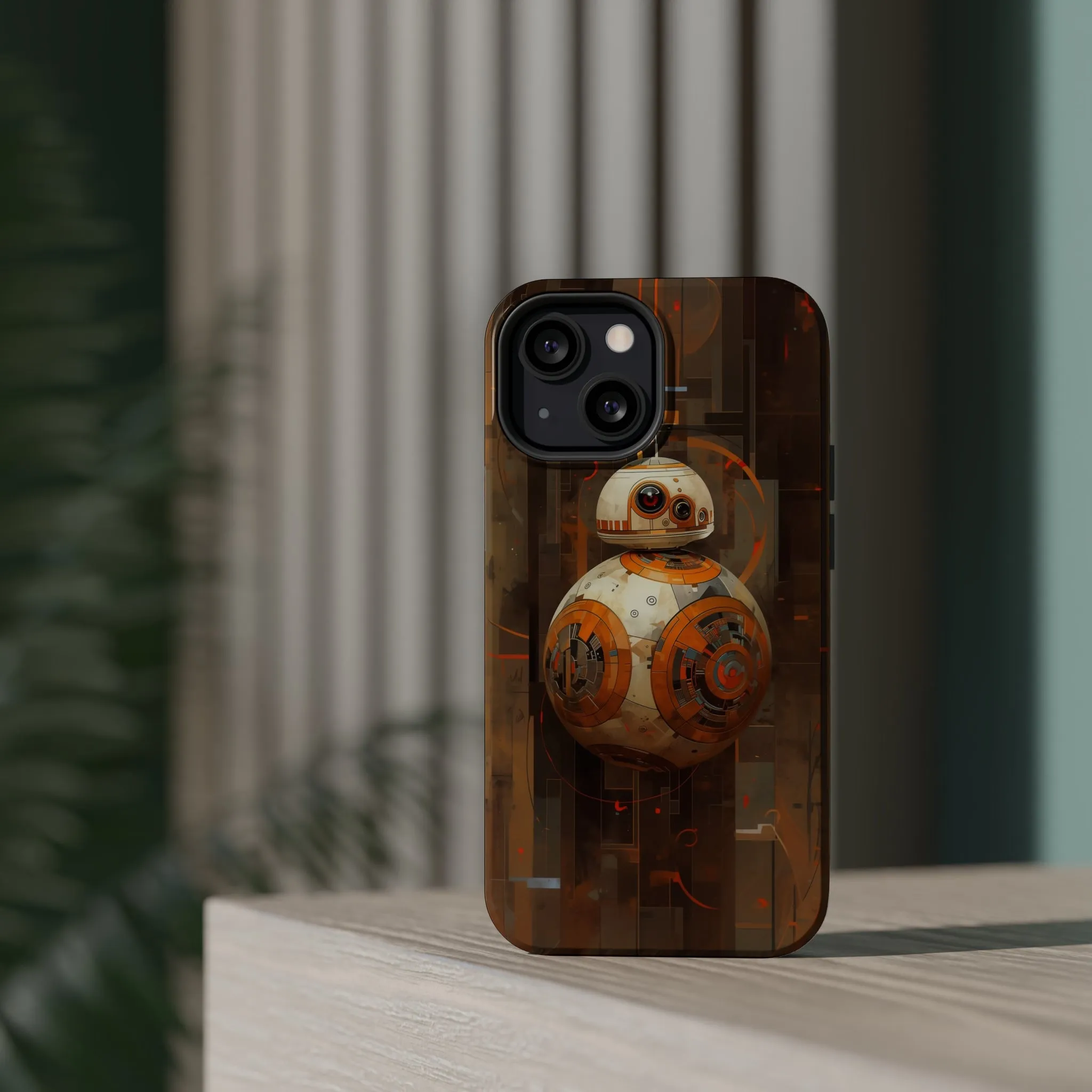 MagSafe Tough iPhone Case - BB-8 Art Deco style by Frank Lloyd Wright