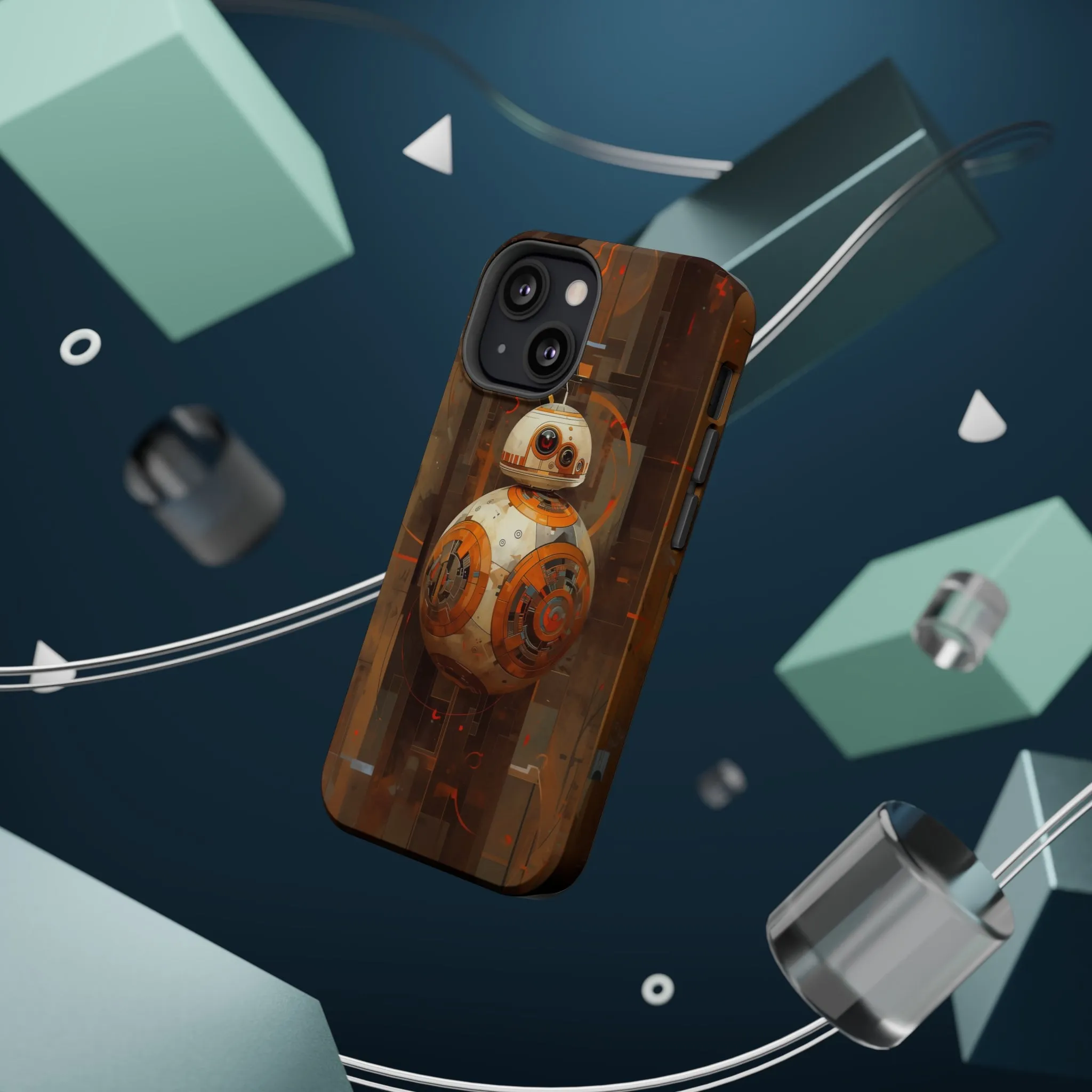 MagSafe Tough iPhone Case - BB-8 Art Deco style by Frank Lloyd Wright