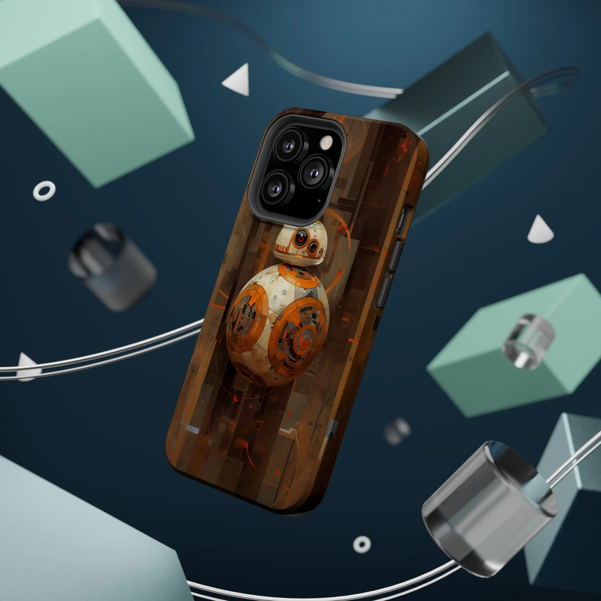 MagSafe Tough iPhone Case - BB-8 Art Deco style by Frank Lloyd Wright