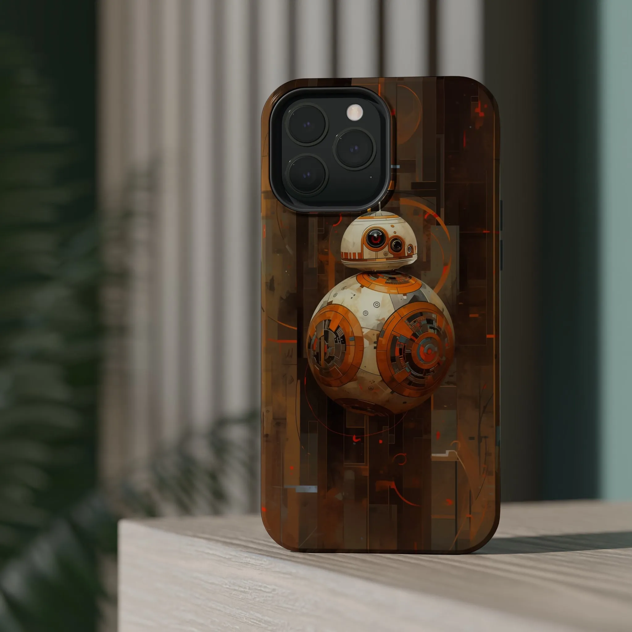 MagSafe Tough iPhone Case - BB-8 Art Deco style by Frank Lloyd Wright