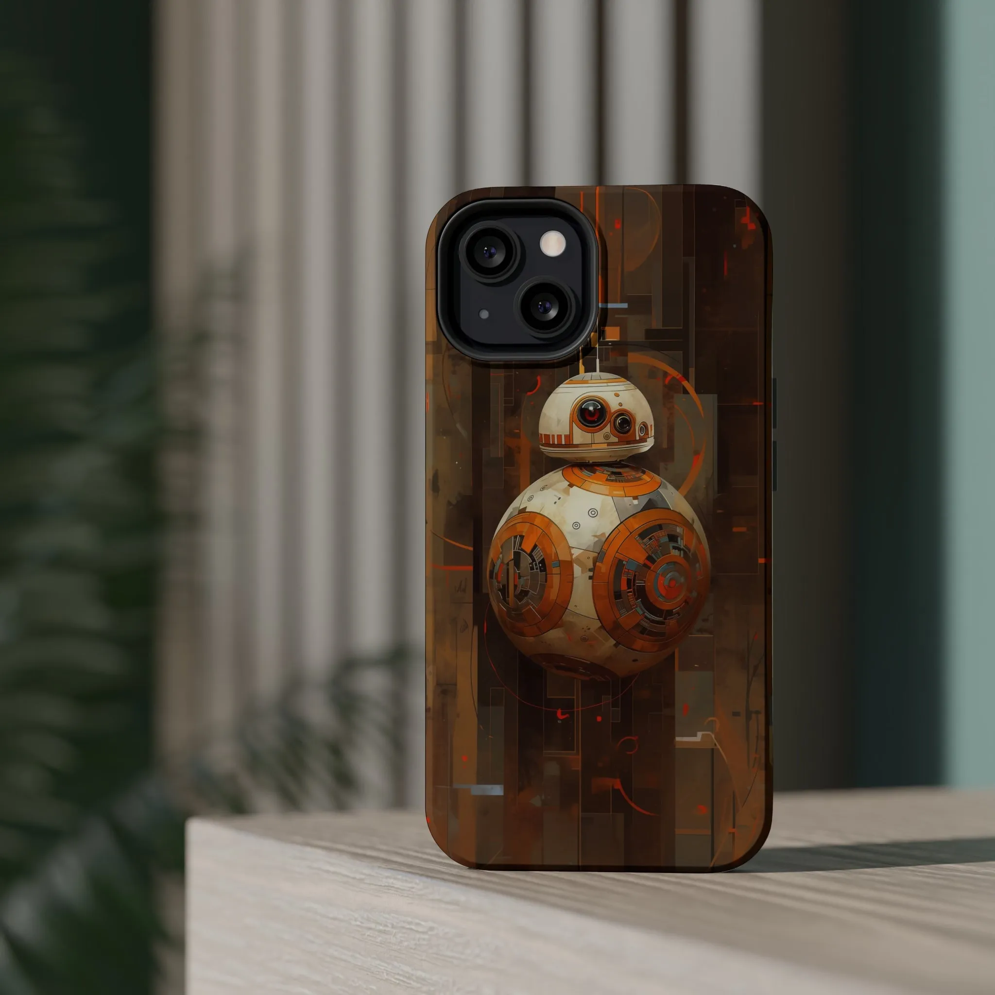 MagSafe Tough iPhone Case - BB-8 Art Deco style by Frank Lloyd Wright