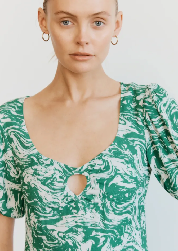 Marble Mini Dress