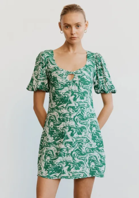 Marble Mini Dress