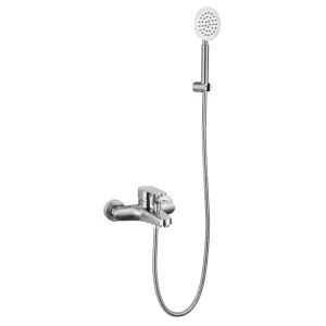 MaxTen Stainless Steel Satin Nickel Two-Function Shower Handle & Mixer Set - ST70-9503
