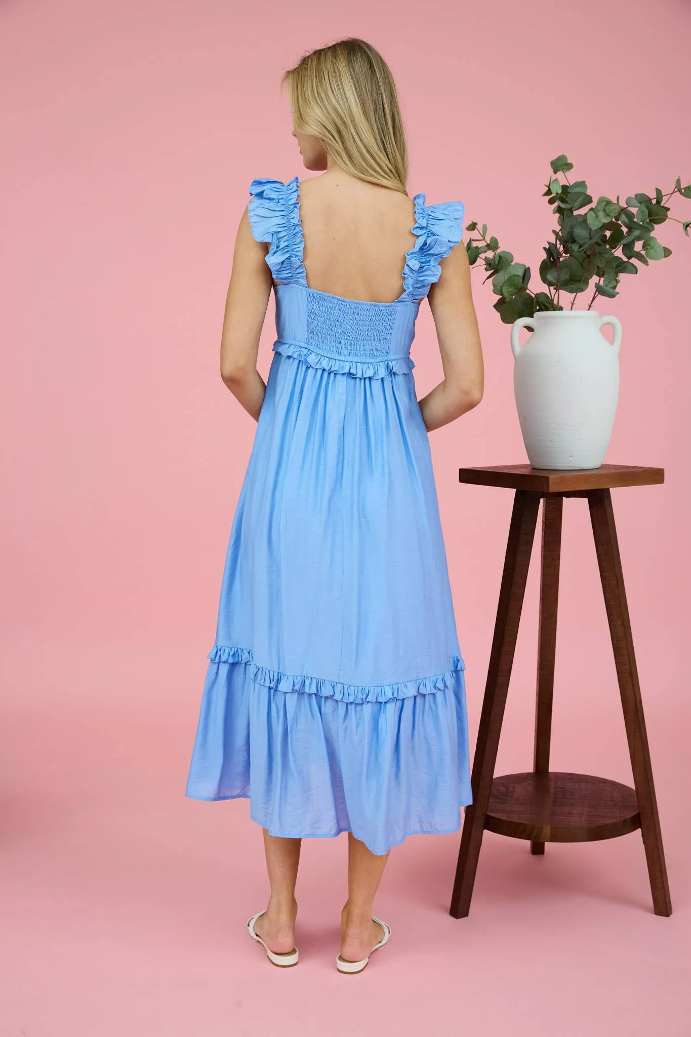 Megan Ruffle Dress