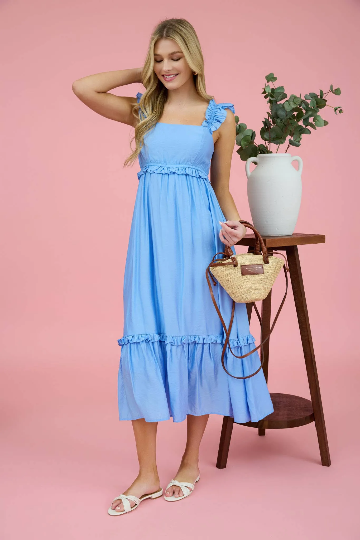 Megan Ruffle Dress