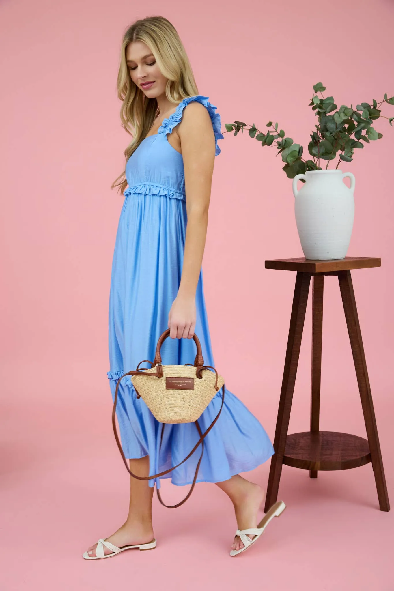 Megan Ruffle Dress