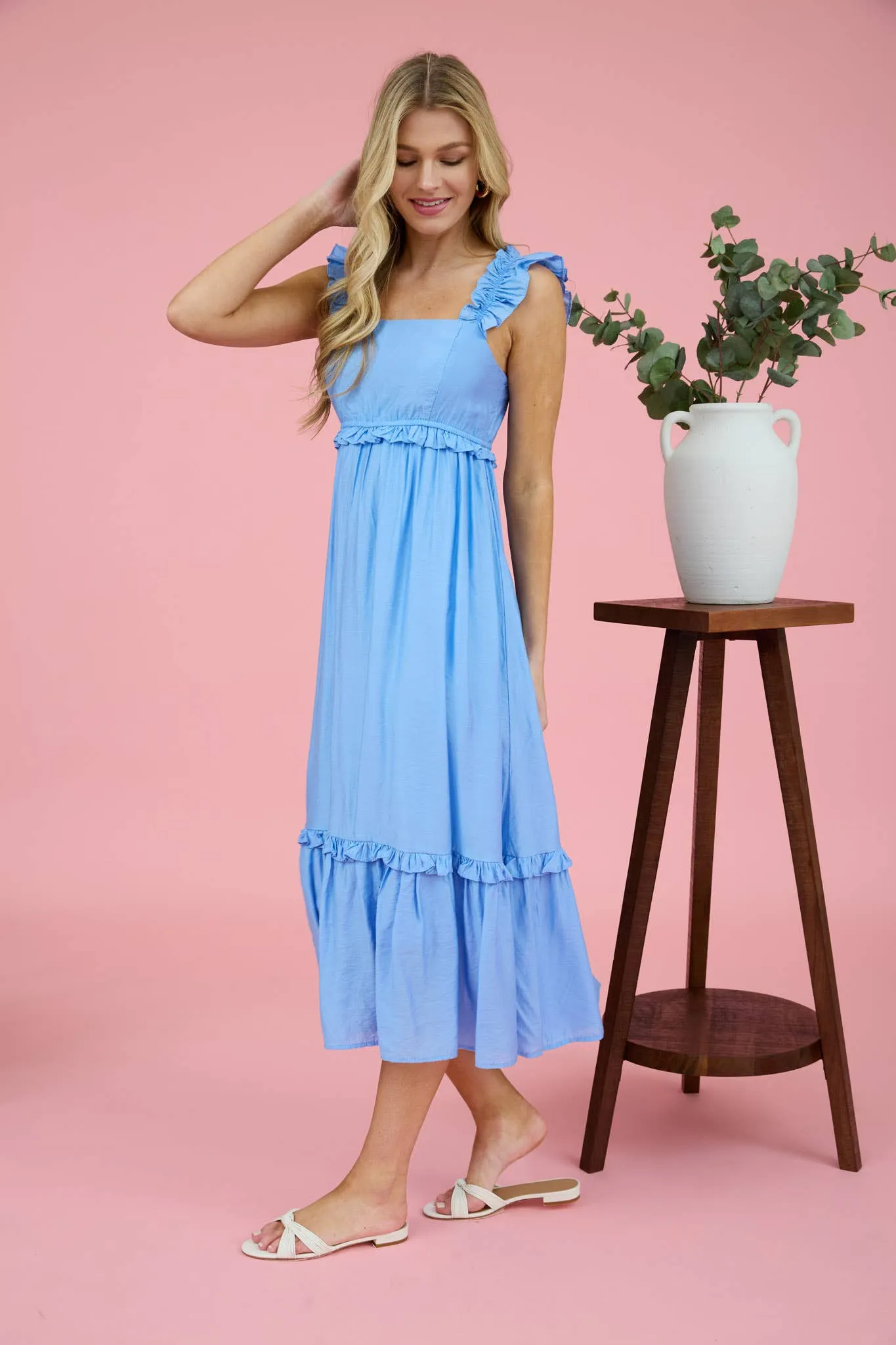 Megan Ruffle Dress