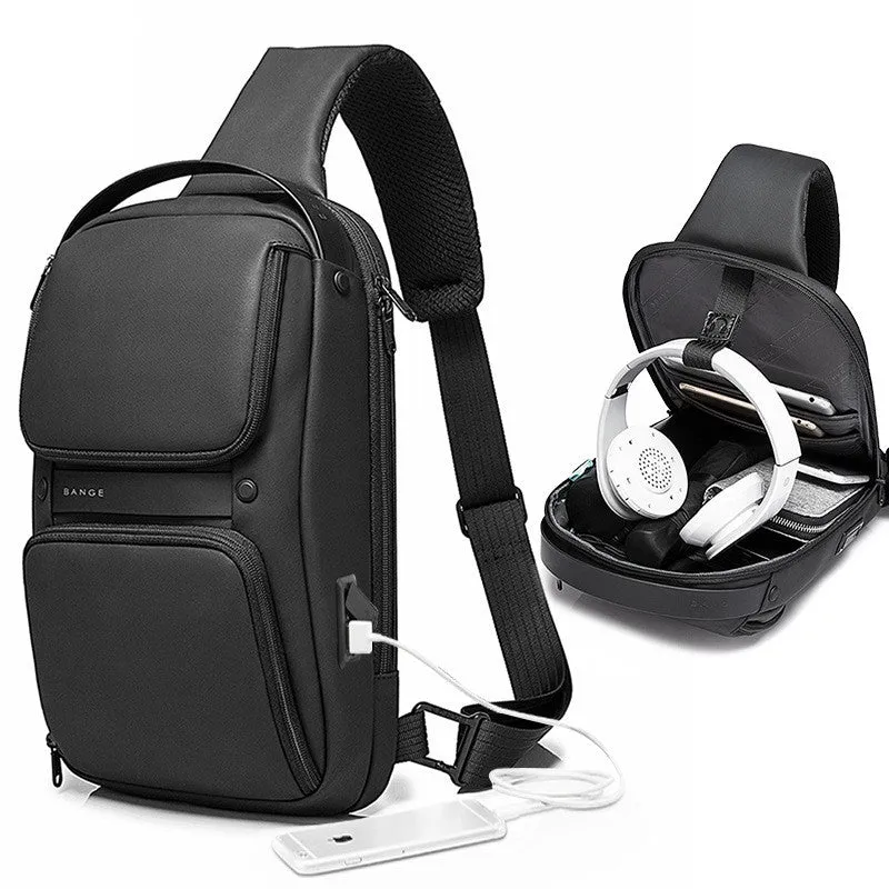 Men's Chest Bag Casual Messenger Bag Trend Japanese And Korean Shoulder Bag