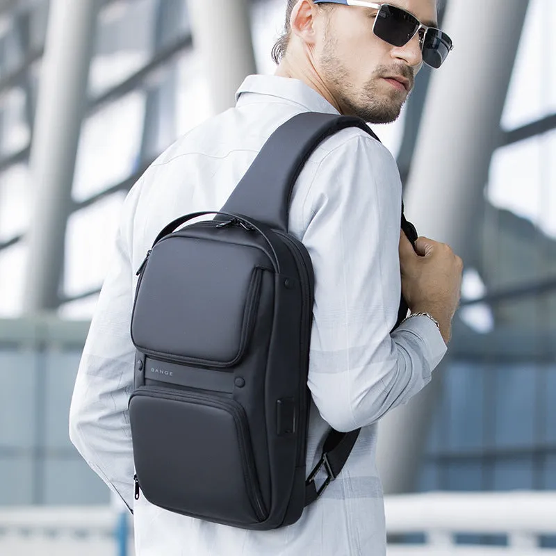 Men's Chest Bag Casual Messenger Bag Trend Japanese And Korean Shoulder Bag