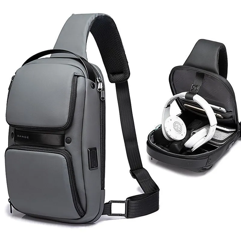 Men's Chest Bag Casual Messenger Bag Trend Japanese And Korean Shoulder Bag